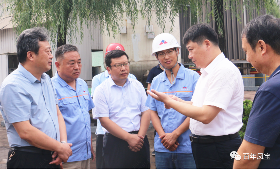 孙建铎在必一在线官网（中国）特钢开展常态化安全排查