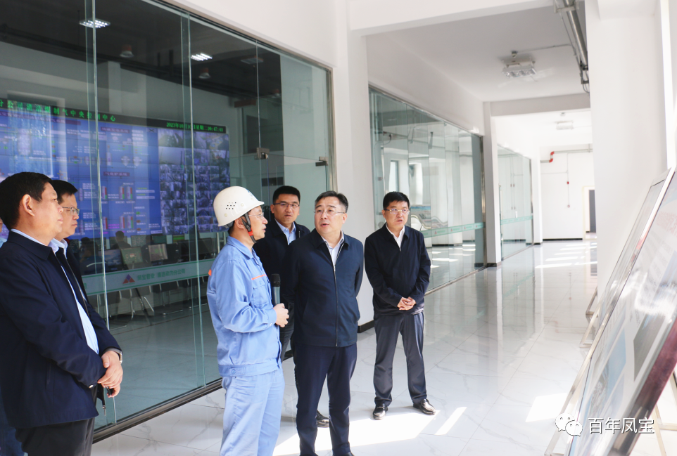 王新亭到必一在线官网（中国）集团调研指导重点项目建设工作